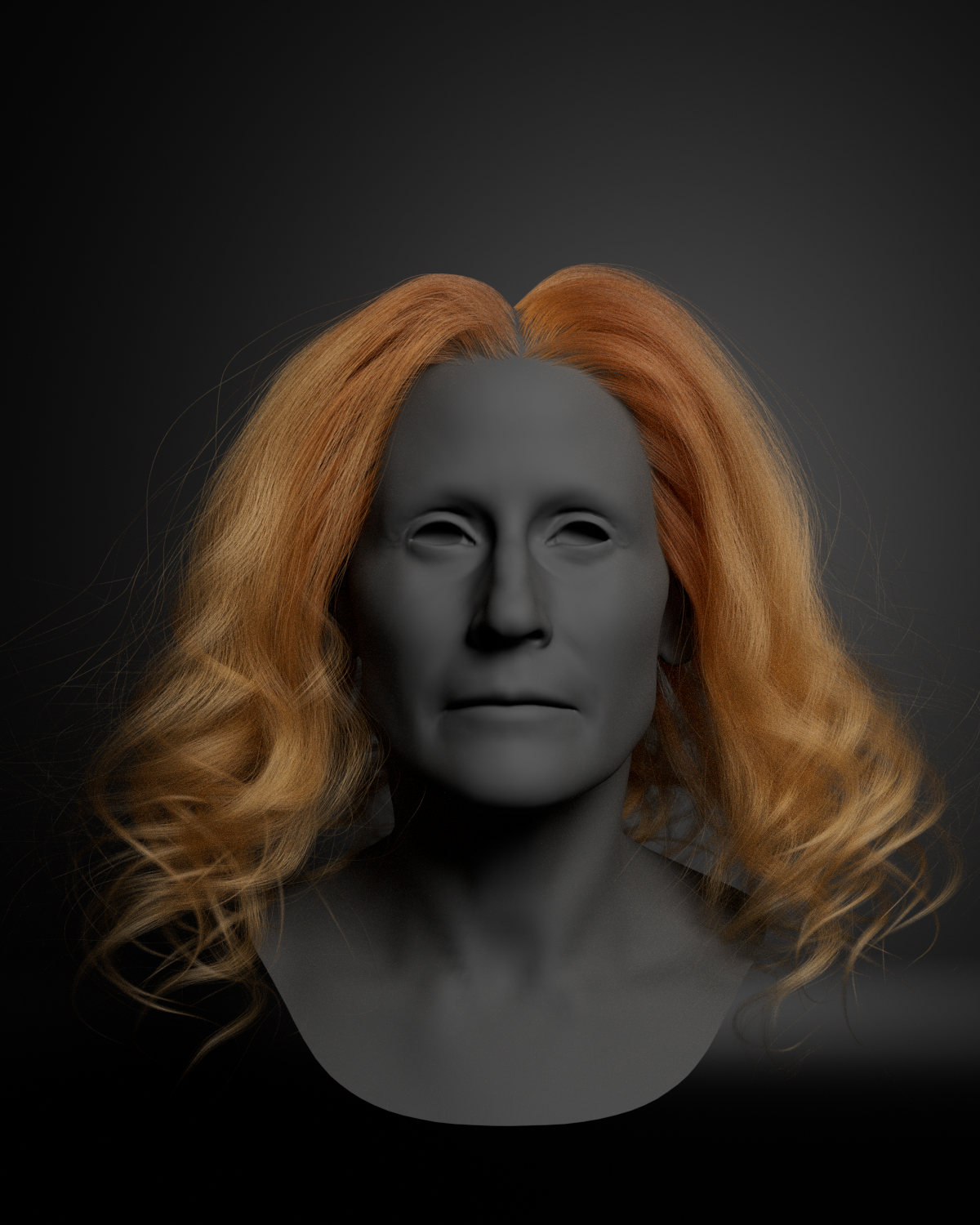 FollicleFX Long Hair Render