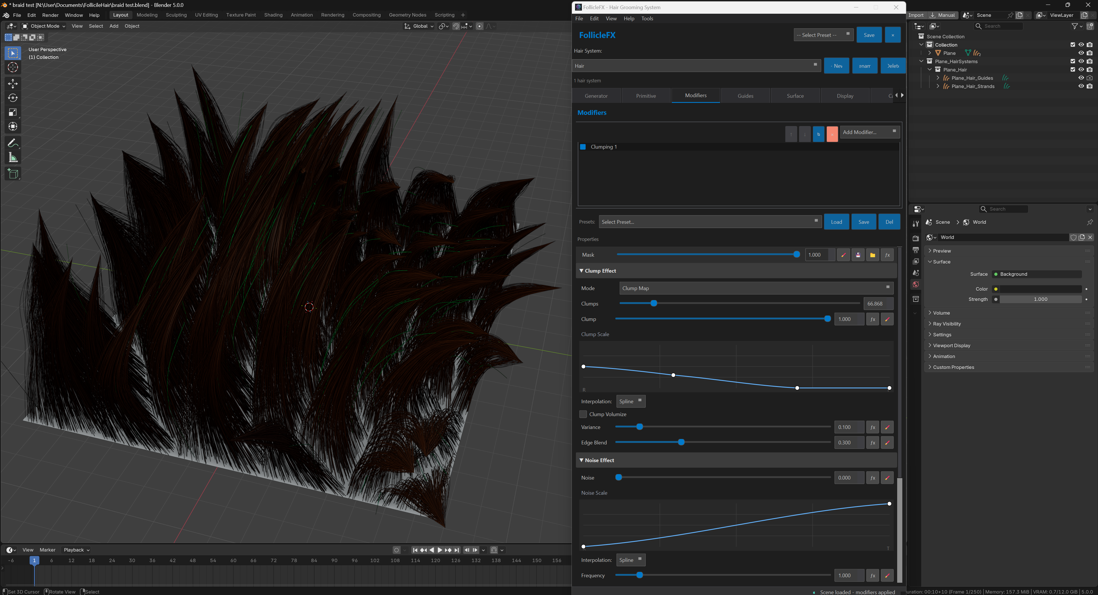 FollicleFX Interface